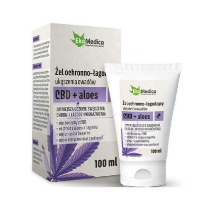 Żel ochronno-łagodzący CBD+aloes 100 ml