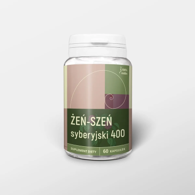 Żeń-szeń syberyjski 60 kaps. 400mg Nanga