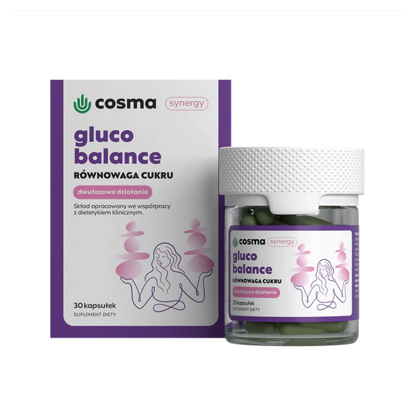 Gluco Balance 30 sztuk kaps. Cosma  Cannabis