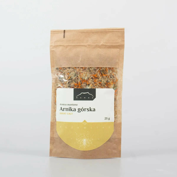 Arnika górska kwiat cały 25 g Nanga