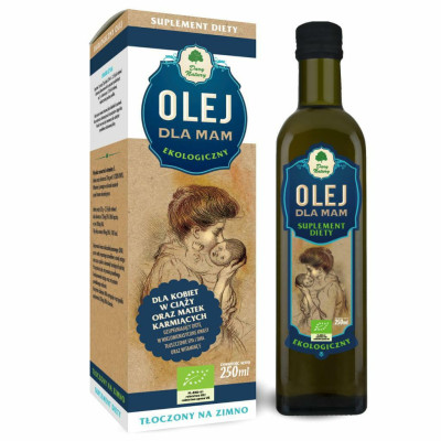 Olej dla mam EKO 250ml - Suplement diety  Dary Natury