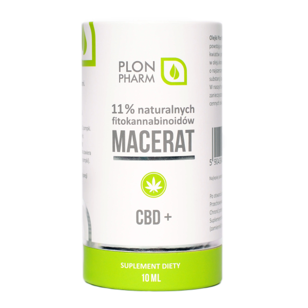 Olejek CBD+MACERAT 11% PlonPharm