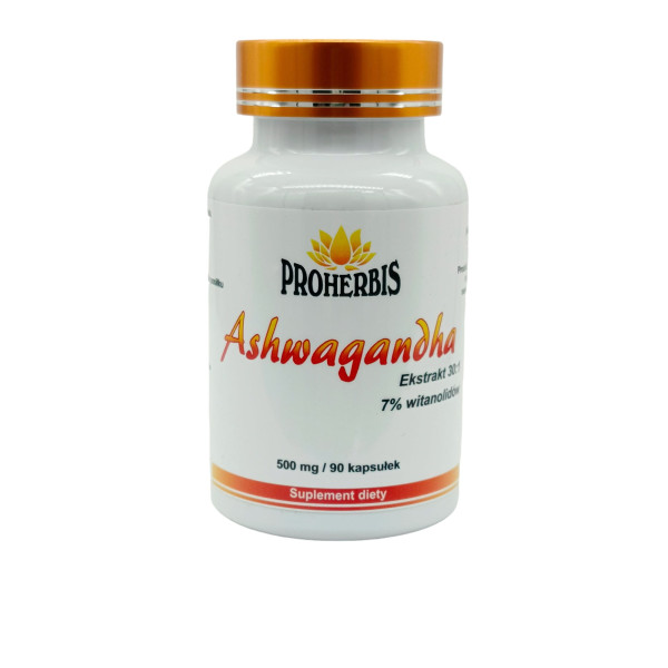 Ashwagandha ekstrakt 90 kaps. Proherbis