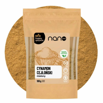 Cynamon Cejloński 100g Nanovital