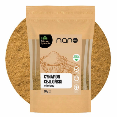 Cynamon Cejloński 50g Nanovital