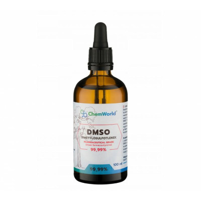 DMSO Pharmaceutical Grade 99,99% 100ml