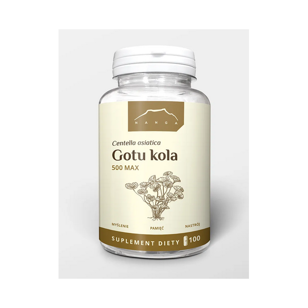 Gotu kola 500mg 100kaps Nanga