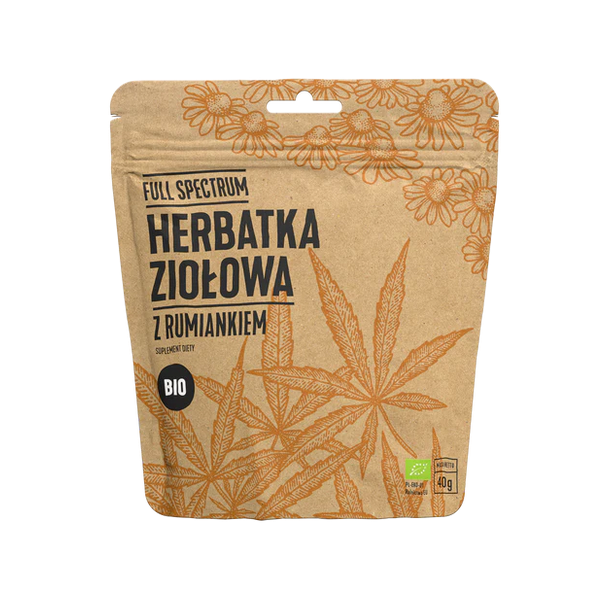 Herbatka konopna z rumiankiem BIO 40g  Cosma