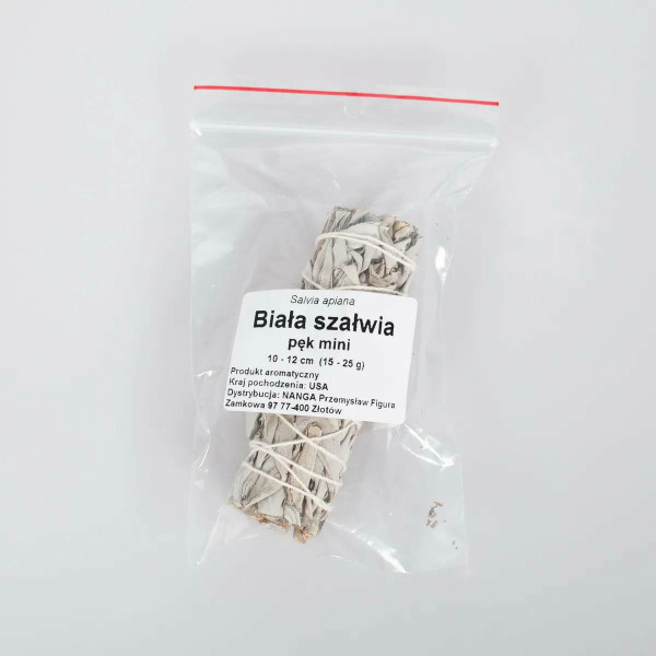 Biała szałwia pęk 10cm-12cm 28-35g