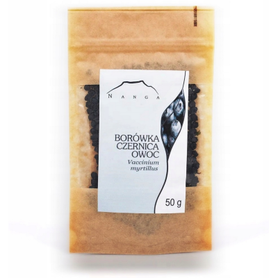 Borówka czernica owoc 50g Nanga