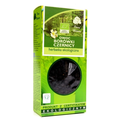 BORÓWKA CZERNICA OWOC EKO 100G