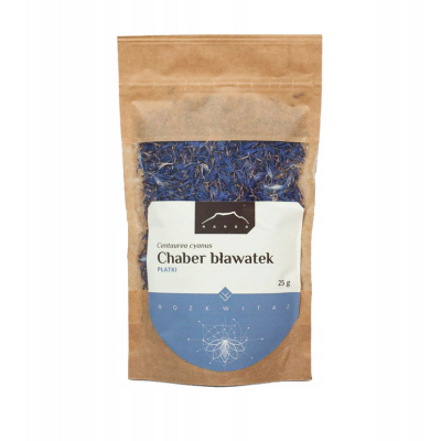 Chaber bławatek płatki kwiatów 25  g Nanga