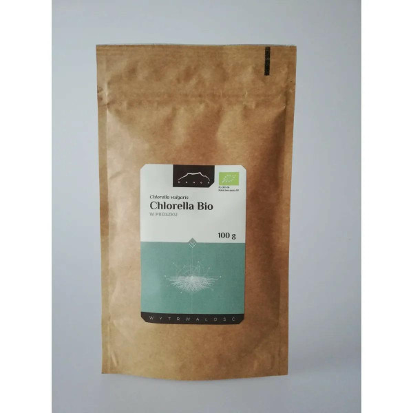 Chlorella BIO proszek 100g Nanga