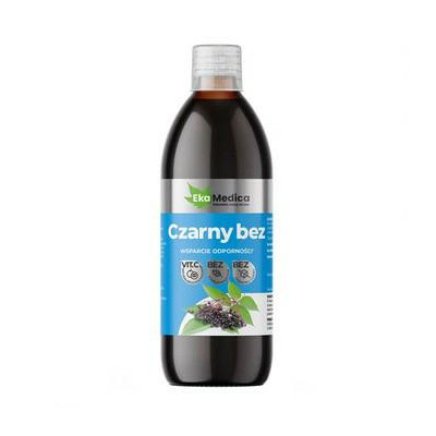 Czarny Bez 0,5l  EkaMedica