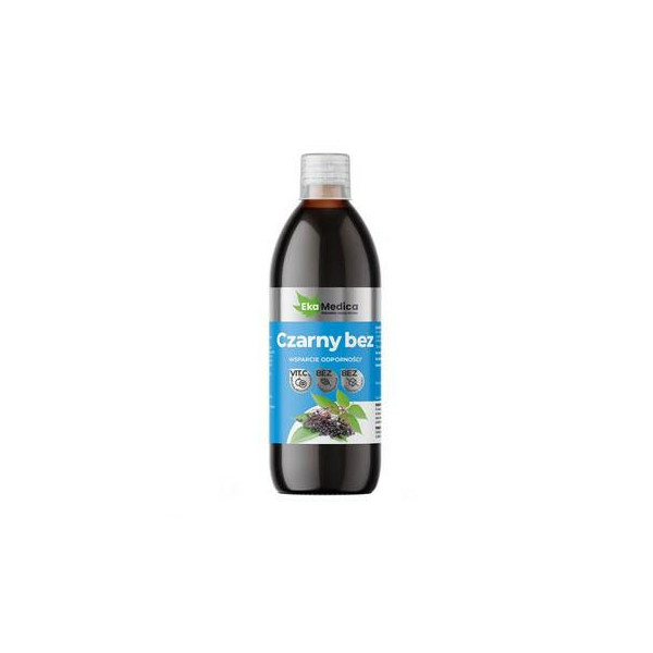 Czarny Bez 0,5l  EkaMedica