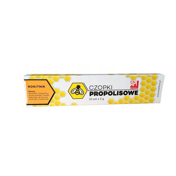 Czopki rokitnik 12 szt.x 2g Api