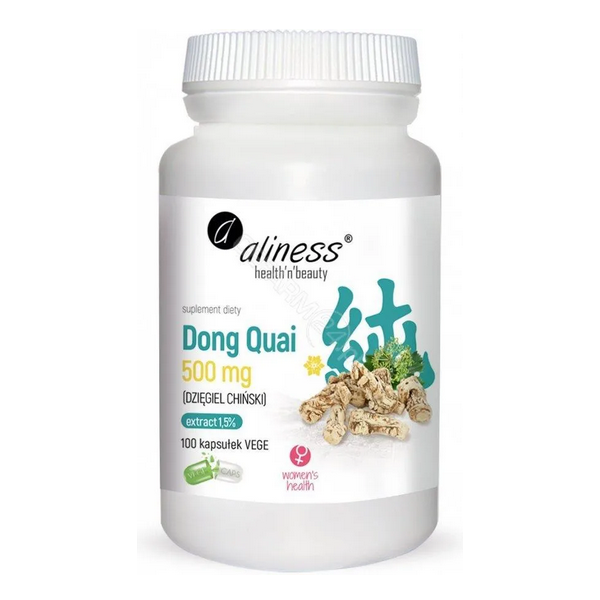 Dong Quai 120 kapsułek x 500 mg Aliness
