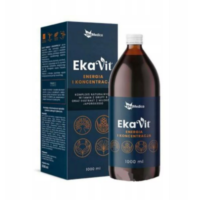 Ekavit Energia i Koncentracja Plus 1L  Eka Medica