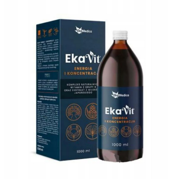 Ekavit Energia i Koncentracja Plus 1L  Eka Medica