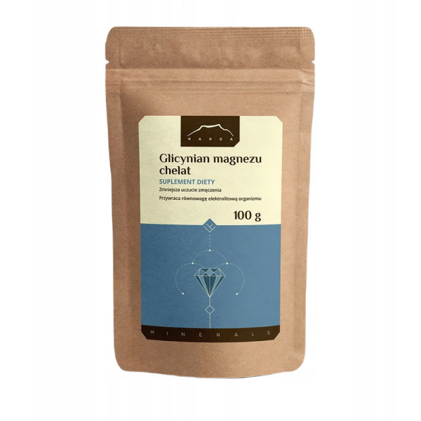 Glicynian magnezu - Chelat 100g Nanga