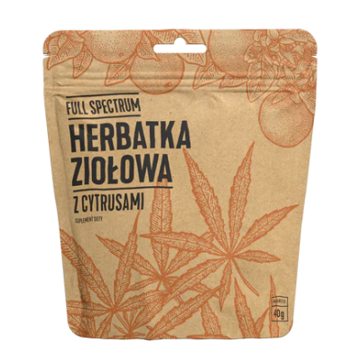 Herbatka konopna z cytrusami 40g Cosma