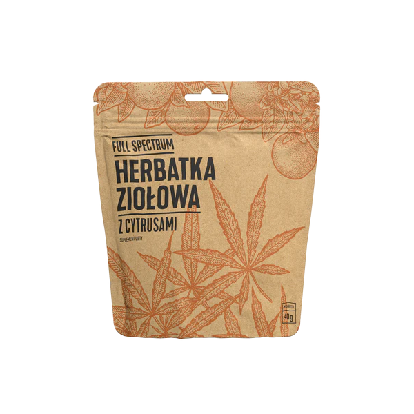 Herbatka konopna z cytrusami 40g Cosma