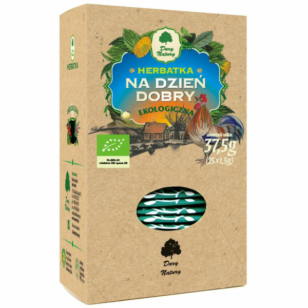 Herbatka Na dzień dobry EKO 25x1,5g Dary  Natury