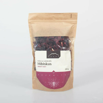 Hibiskus kwiat  (250g cały) NANGA