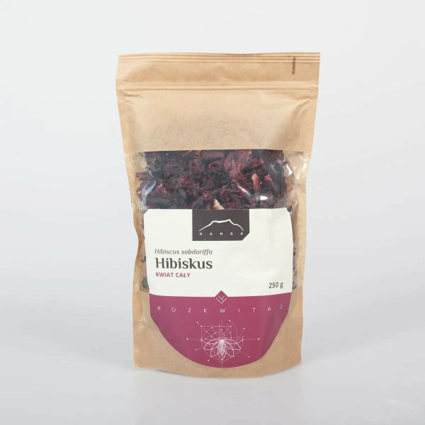 Hibiskus kwiat  (250g cały) NANGA