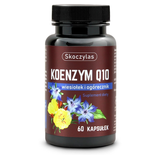 Koenzym Q10 wiesiołek, ogórecznik  Skoczylas