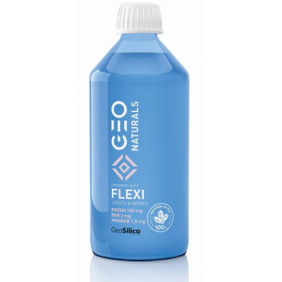 Krzem, Bor, Mangan Geonaturals Silica  Flexi x 500 ml Aliness