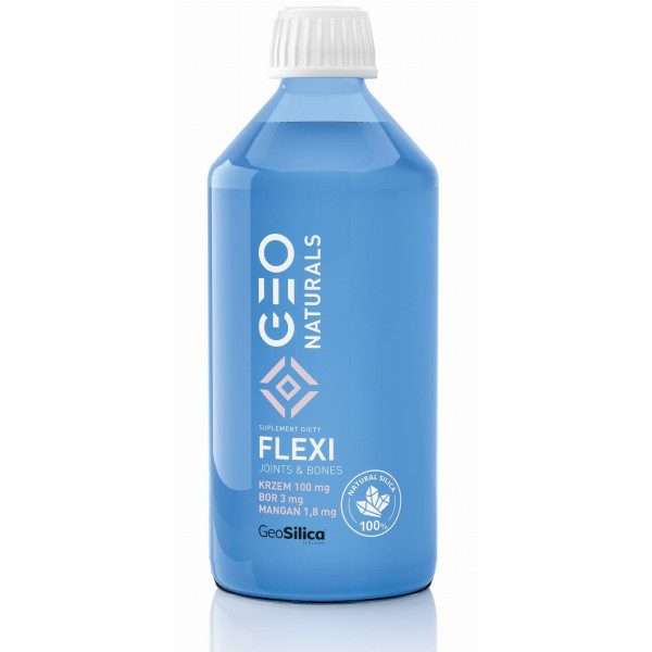 Krzem, Bor, Mangan Geonaturals Silica  Flexi x 500 ml Aliness
