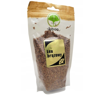Len brązowy 250g Astron