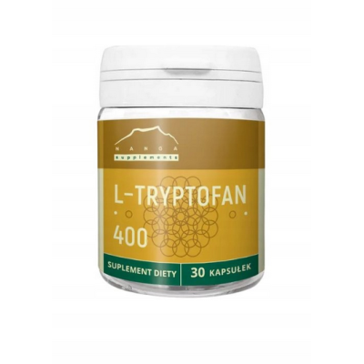 L-Tryptofan 30 kapsułek x 500 mg Nanga