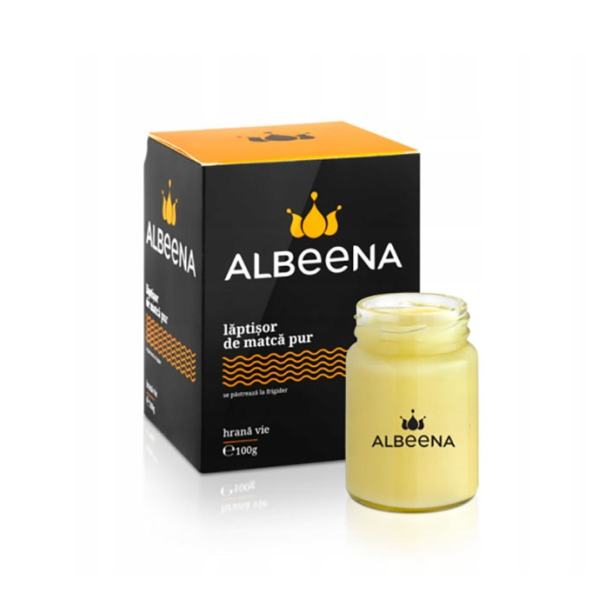Mleczko Pszczele 100% Czystości Albeena  100 g Odporność