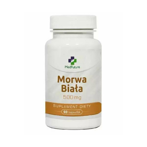 Morwa biała 500mg 60 kaps. MedFuture