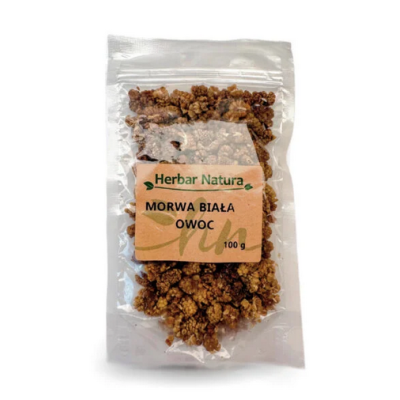 Morwa biała owoc 100 g Herbar