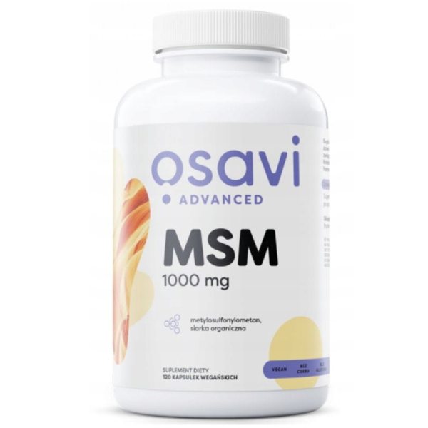 MSM 1000mg 60 kaps Osavi