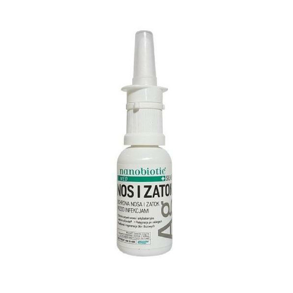 Nanobiotic silver med nos i zatoki 30 ml  Nano tech