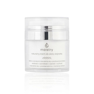 Naturalny krem do skóry dojrzałej, 15ml  Moistry