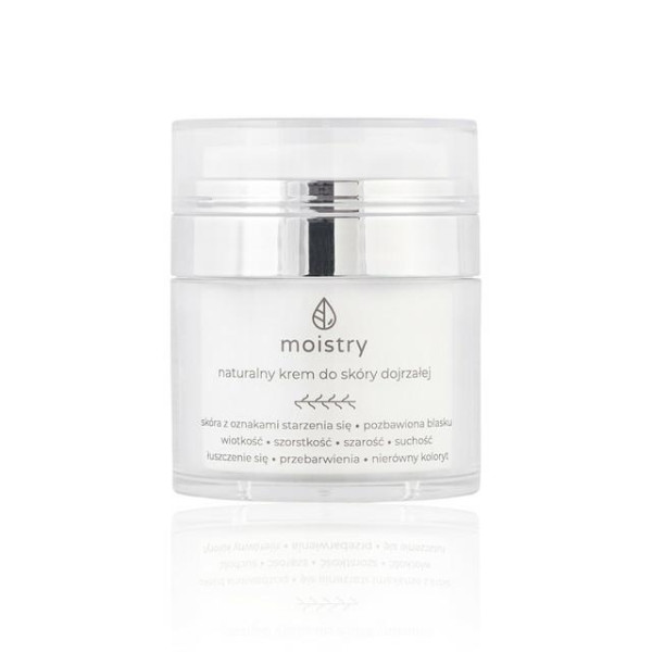 Naturalny krem do skóry dojrzałej, 15ml  Moistry