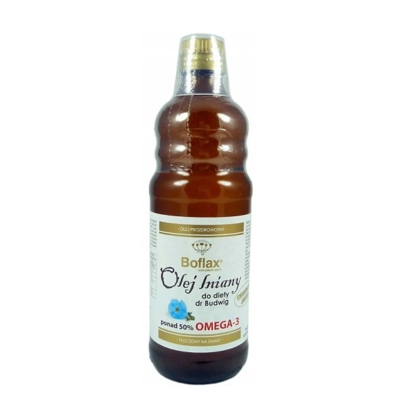 OLEJ LNIANY ZIMNTŁ DIETA DR BUDWIG 250ML
