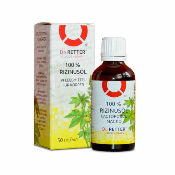 Olej rycynowy 100% 50ml Dr Retter