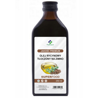 Olej rycynowy 250ml Medfuture