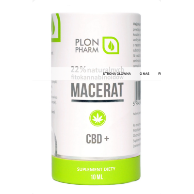 Olejek CBD+ 22% Plon Pharm