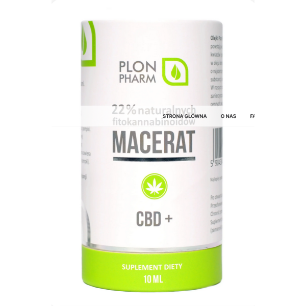 Olejek CBD+ 22% Plon Pharm