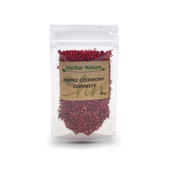 Pieprz czerwony ziarnisty 40 g Herbar