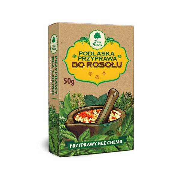 PODLASKA PRZYPRAWA DO ROSOŁU 50G KARTONIK