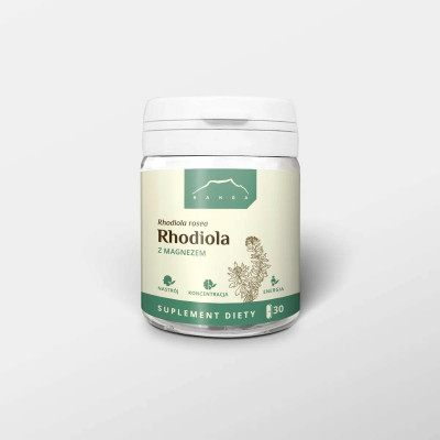 Rhodiola z magnezem 30 kapsułek x 700mg  Nanga