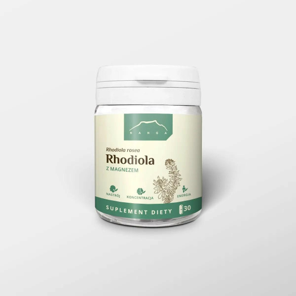 Rhodiola z magnezem 30 kapsułek x 700mg  Nanga